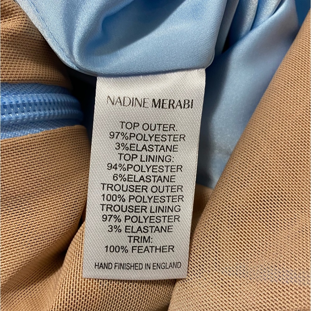 NWT NADINE MERABI Anabelle Dressy Jumpsuit Size S / 4 - Picture 8 of 8